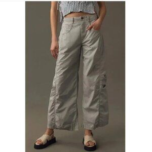 Pilcro Gray Wide Leg Pants